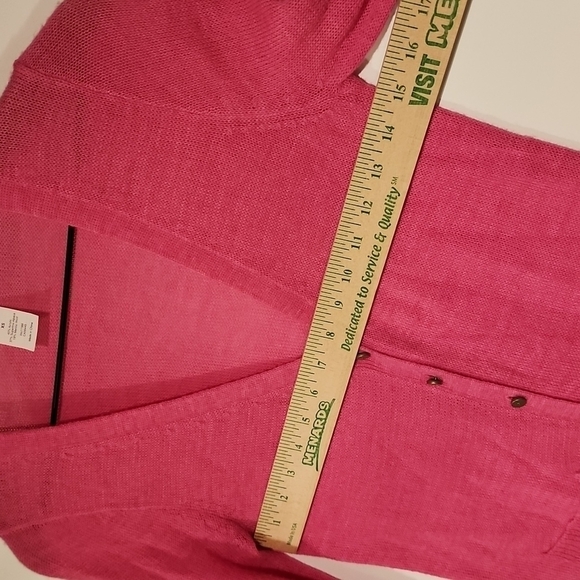 J. Crew Crystal Button Cardigan Superfine Alpaca Merino Wool Blend Sweater Cardi - Picture 6 of 9